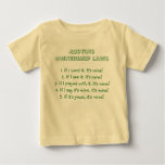 Austin's Ownership Laws t-shirts