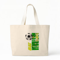 Australia 2010 vertical soccer logo bags