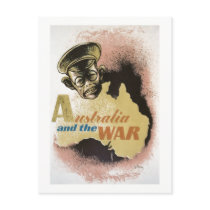 Australia and the War Postcard