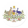 Australia, Australia Round Sticker