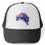 Australia Blue Mesh Hats