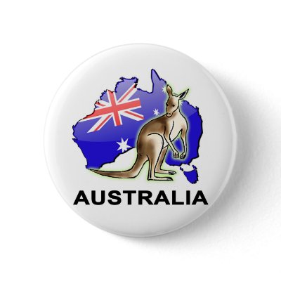 Australia Pinback Button by Yolan10