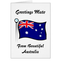 Australia Greeting Card