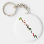Australia Chilli Peppers Keychain