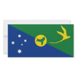 Australia Christmas Island Flag Customized Photo Card