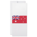 Australia Civil Ensign Personalized Rack Card