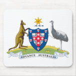 Australia Coat of Arms (1908) mousepads