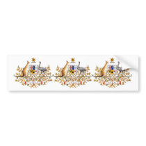 Australia Coat of Arms Bumper Stickers