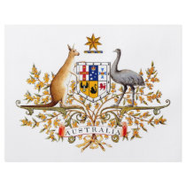 Australia Coat of Arms Flyer Design