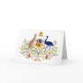 Australia Coat of Arms Greeting Card