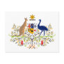 Australia Coat of Arms Postcard