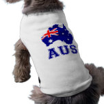 Australia Continent pet clothing