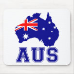 Australia Continent Mouse Pad