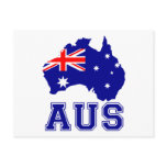 Australia Continent postcards