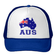 Australia Continent Trucker Hat