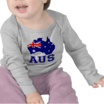 Australia Continent Tshirts