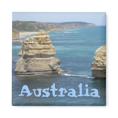 Australia cool magnet design by Ctapyxa