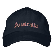 Australia Custom Hat Baseball Cap