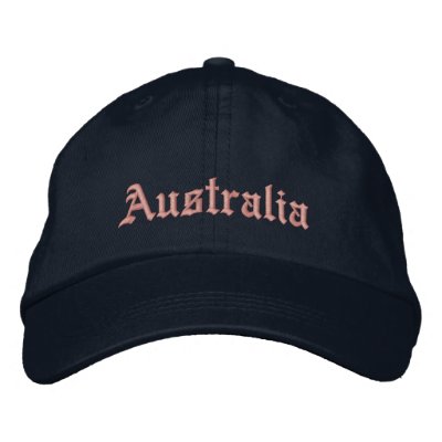 Australia Custom Hat Baseball Cap by Rep_Ya_Hood