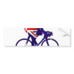 Australia Cycling gifts for Aussie Bicycle fans bumper stickers
