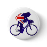 Australia Cycling gifts for Aussie Bicycle fans Pinback Button