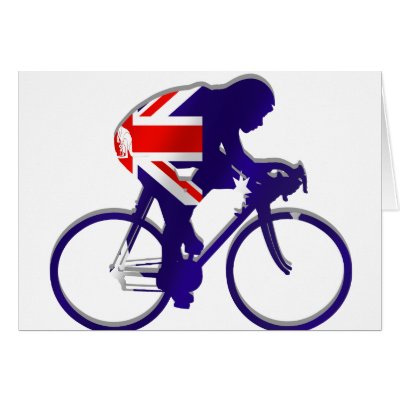 Australia Cycling gifts for Aussie Bicycle fans Cards by Funkart