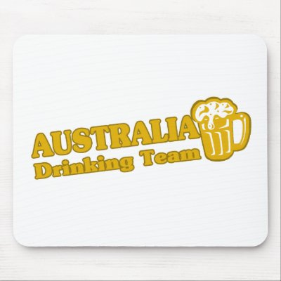 Australia Drinking Team Mousemat by repofcountries