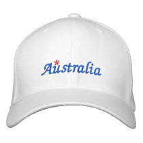 Australia Embroidered Baseball Cap