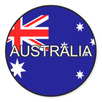 Australia Euro Sticker