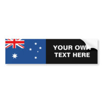 Australia Flag Bumper Sticker