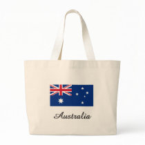 Australia Flag Design Tote Bag