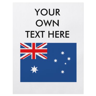 Australia Flag Full Color Flyer by flagshirts