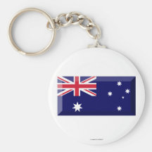 Australia Flag Jewel Keychains