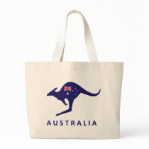 AUSTRALIA FLAG KANGAROO BAG
