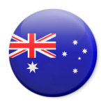 Australia Flag Refrigerator Magnet