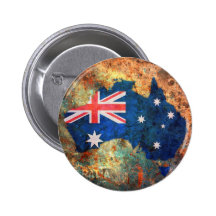 Australia Flag Map Pins