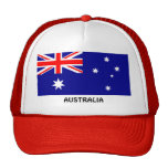 Australia: Flag of Australia Mesh Hats