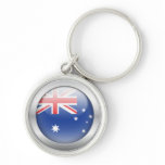 Australia Flag "Orb" Keychain