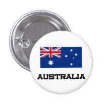 Australia Flag Pinback Buttons