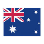 Australia Flag Postcard