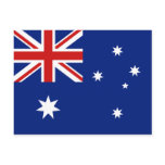 Australia Flag Postcard