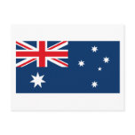 Australia Flag Postcard