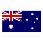 Australia Flag Postcards