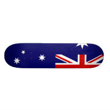 Australia Flag Skate Board