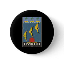 Australia Great Barrier Reef Queensland Pinback Button