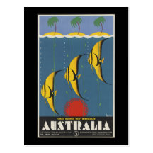 Australia Great Barrier Reef Queensland Post Card