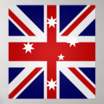 Australia High quality Flag Print