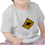 Australia Kangaroo Crossing Sign Shirt