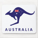 AUSTRALIA KANGAROO FLAG MOUSE MAT mousepads