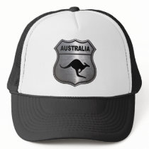 Australia Kangaroo Trucker Hats